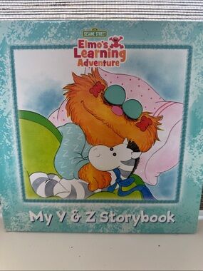 Sesame Street Elmo's Learning Adventure - Teal, Orange, Pink Cover